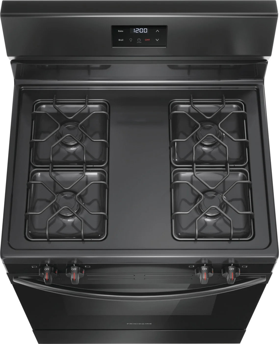 Frigidaire FCRG3051BB 30" Free Standing Gas Range, Black