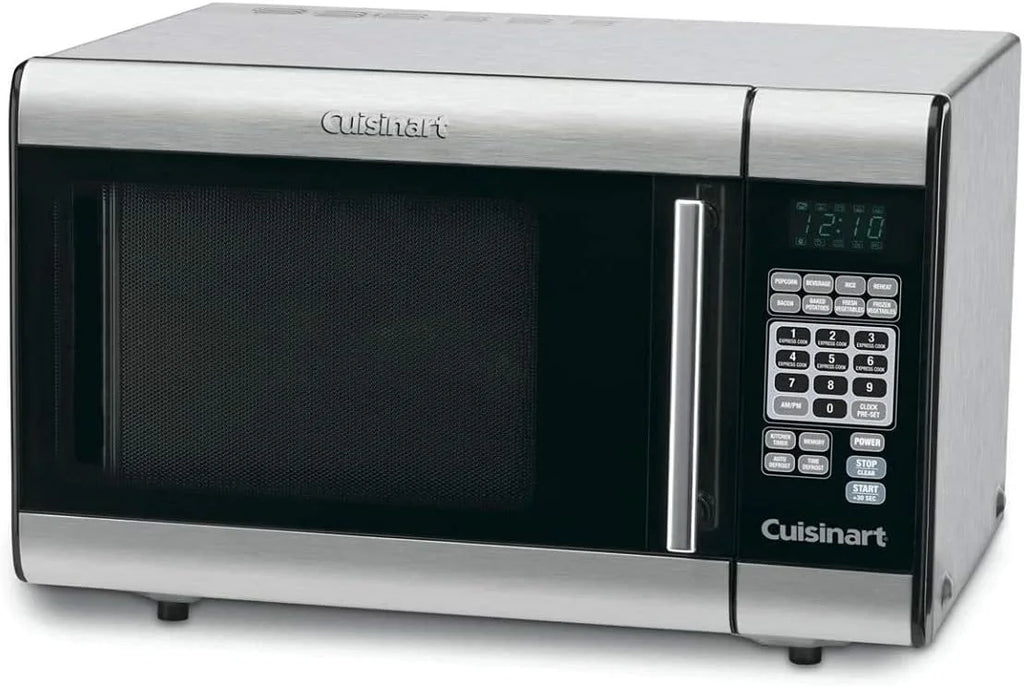Restored Cuisinart CMW-100 1-Cubic-Foot Stainless Steel Microwave Oven, Silver (Refurbished)
