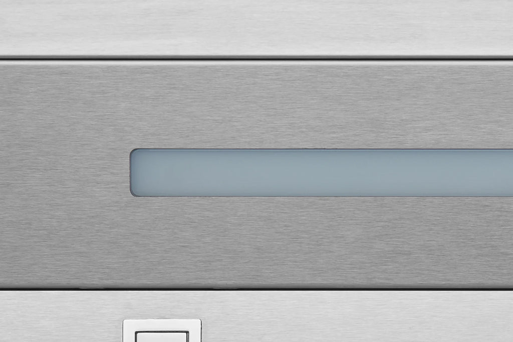 Hauslane Chef Series 30" B018 Convertible Under Cabinet Range Hood 120 Volts Minimalist 3-Way Venting 250 CFM Aluminum Filters LED Stainless Steel