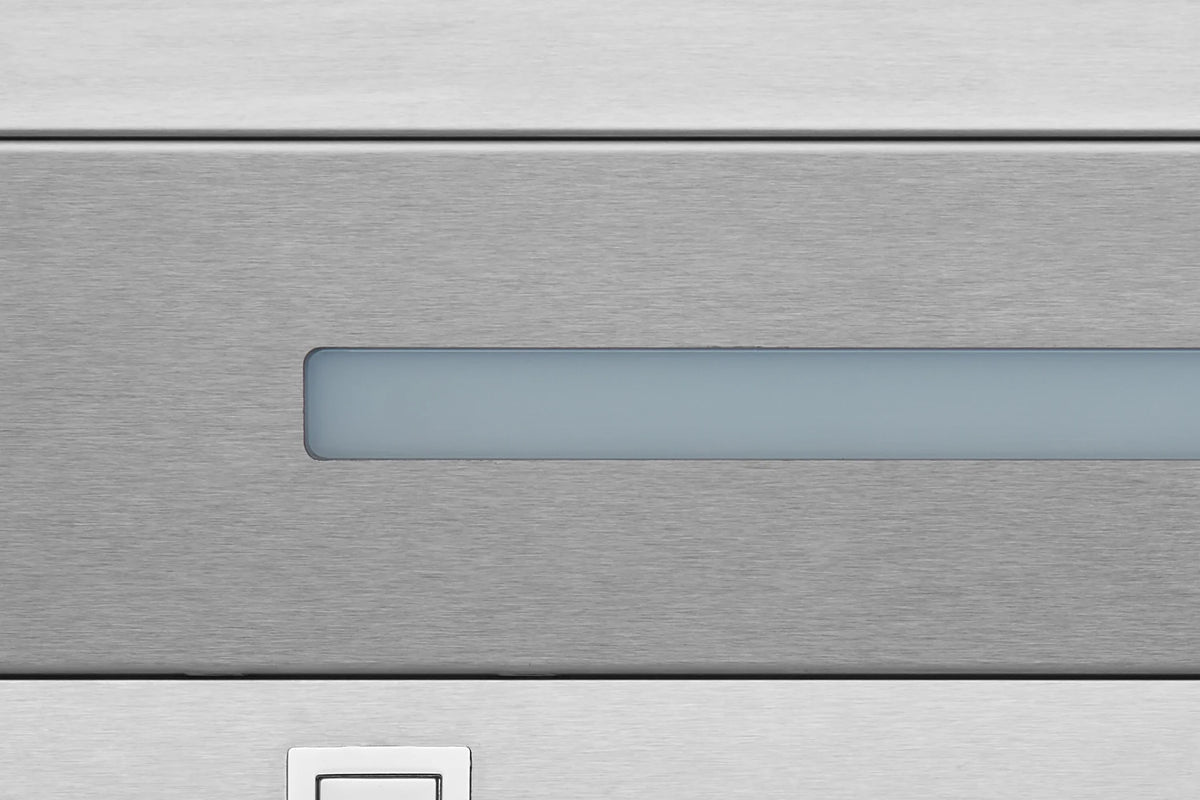 Hauslane Chef Series 30" B018 Convertible Under Cabinet Range Hood 120 Volts Minimalist 3-Way Venting 250 CFM Aluminum Filters LED Stainless Steel