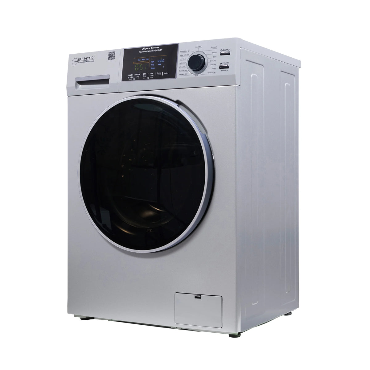 Equator Advanced Appliances Equator Fully Built-in All-in-One Combo Washer-Dryer Ventless
