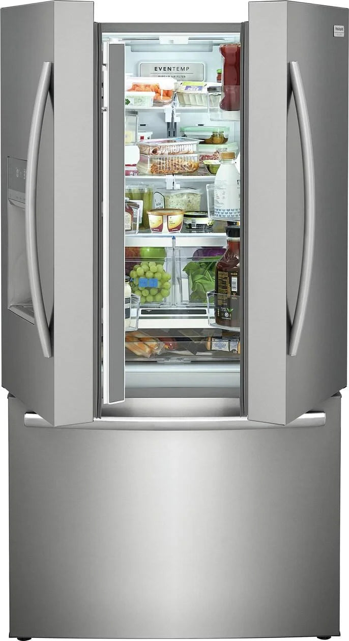Frigidaire Gallery GRFS2853AF 28 Cu. Ft. Standard-Depth French Door Refrigerator, Stainless Steel