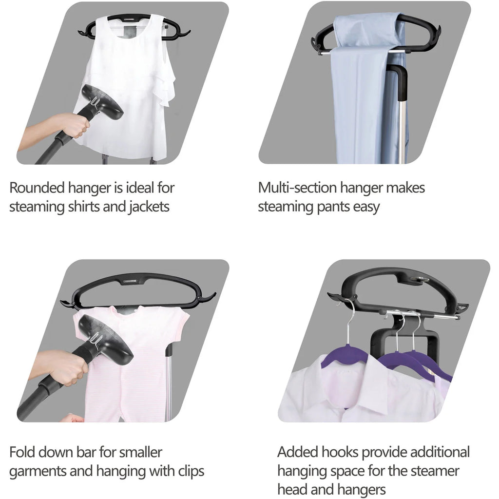 SALAV? Professional Series Garment Steamer with Stainless Steel Plated Nozzle in Gold