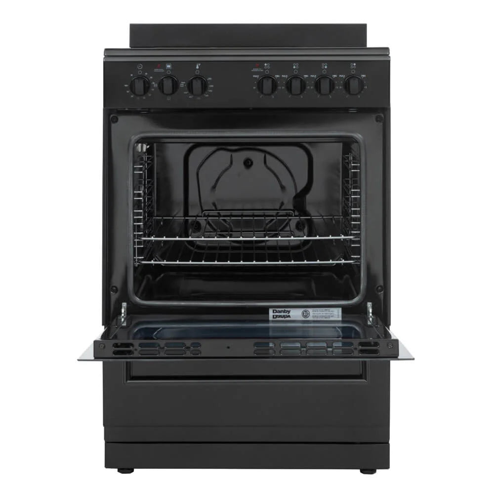 Danby DER24V1B 2.5 Cu. Ft. Black Freestanding Electric Range