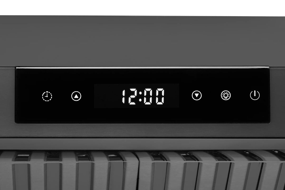 Hauslane | Chef Series 36" PS18 Under Cabinet Range Hood, Stainless Steel | Pro Performance | Contemporary Design, Touch Screen, Dishwasher Safe Baffle Filters, LED Lamps, 3-Way Venting
