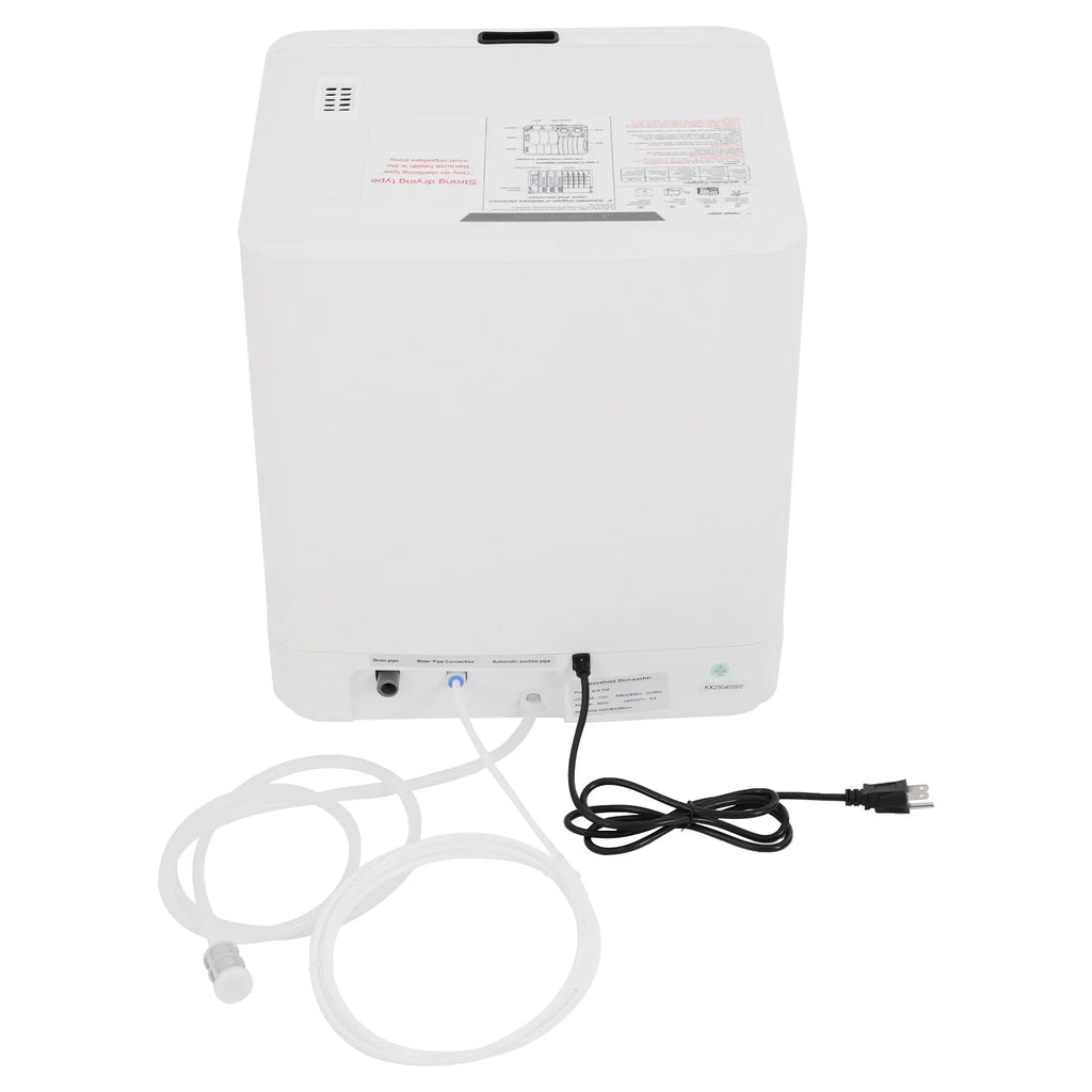 Portable Mini Dishwasher, Countertop Dishwasher, Household Mini Dishwasher for Homes, Kitchens, Small Houses, Apartments, Dormitories