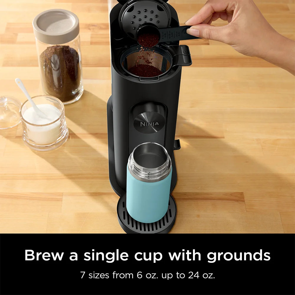 Ninja Single-Serve Pods & Grounds Hot and Iced Coffee Brewer with Rapid Cold Brew