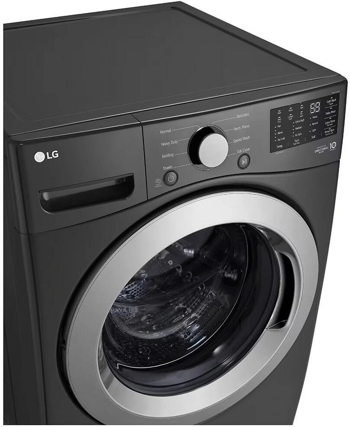 27 Inch Front Load Washer with 5.0 Cu. Ft. Capacity, 8 Wash Programs
