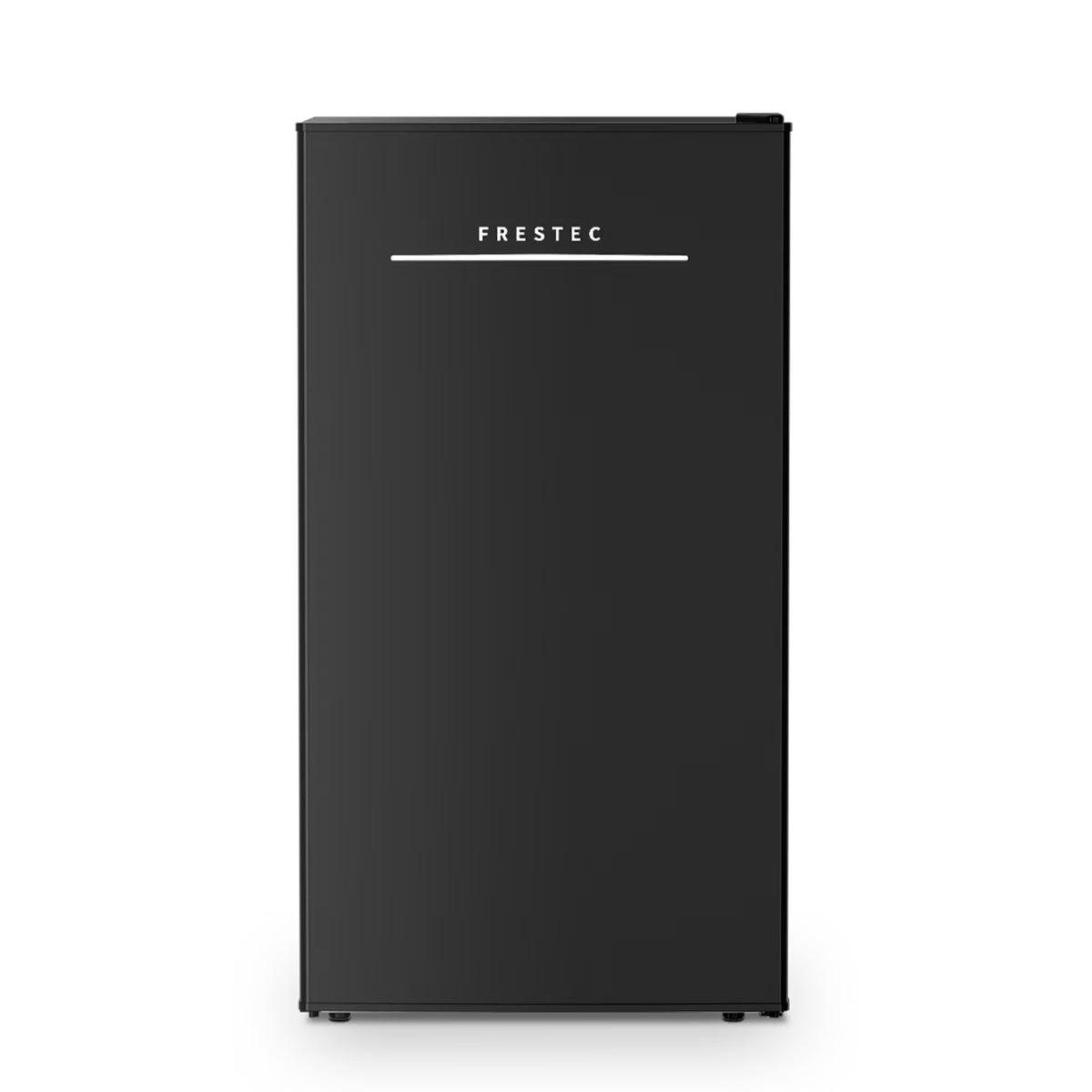 Frestec 3.2 Cu ft One Door Mini Fridge, Estar, Stainless Steel Look, New