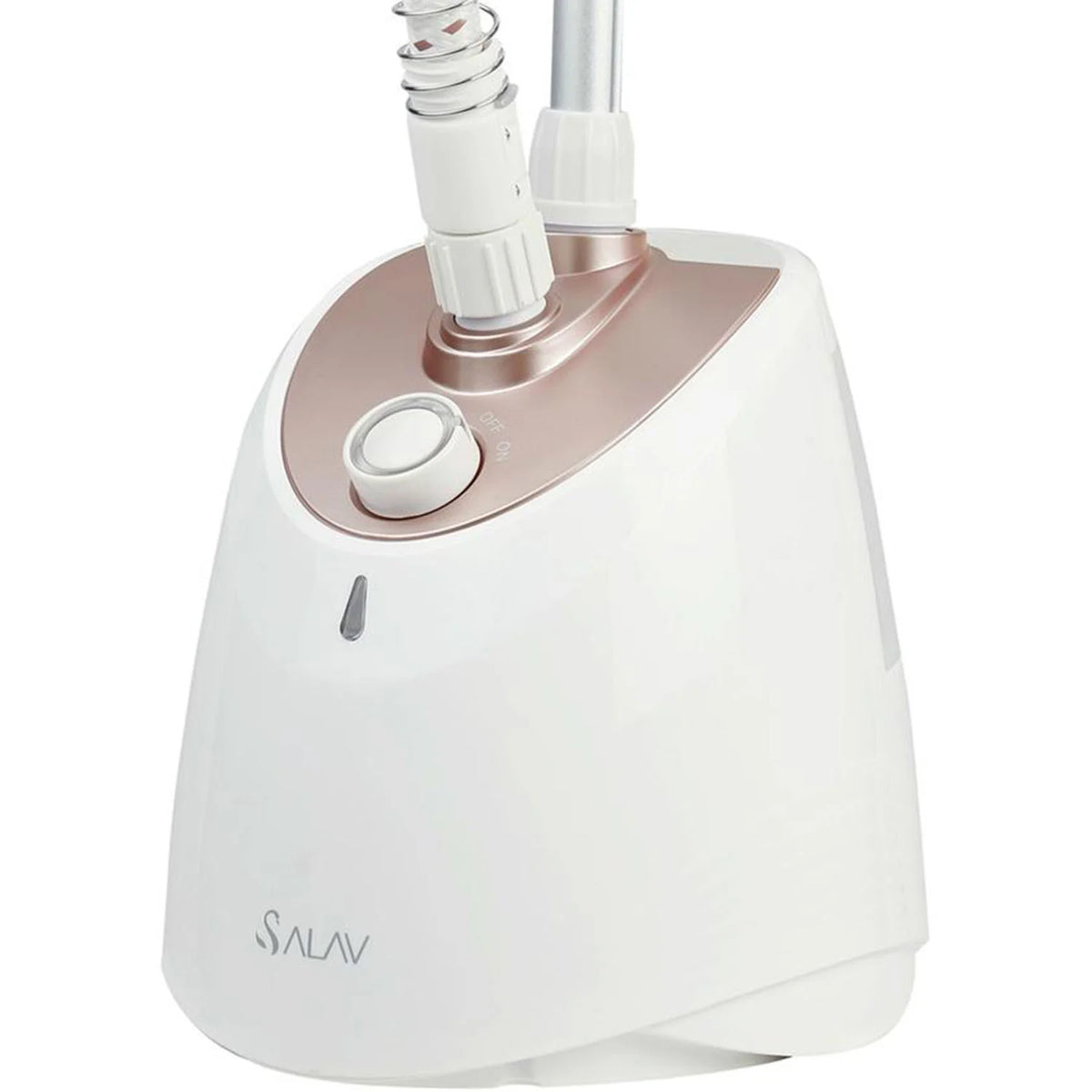 SALAV? GS45-DJ Professional Series Dual Bar Garment Steamer with Foot Pedals, Silver