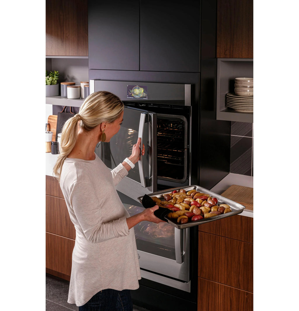 GE APPLIANCES PTD700RSNSS double wall electric oven