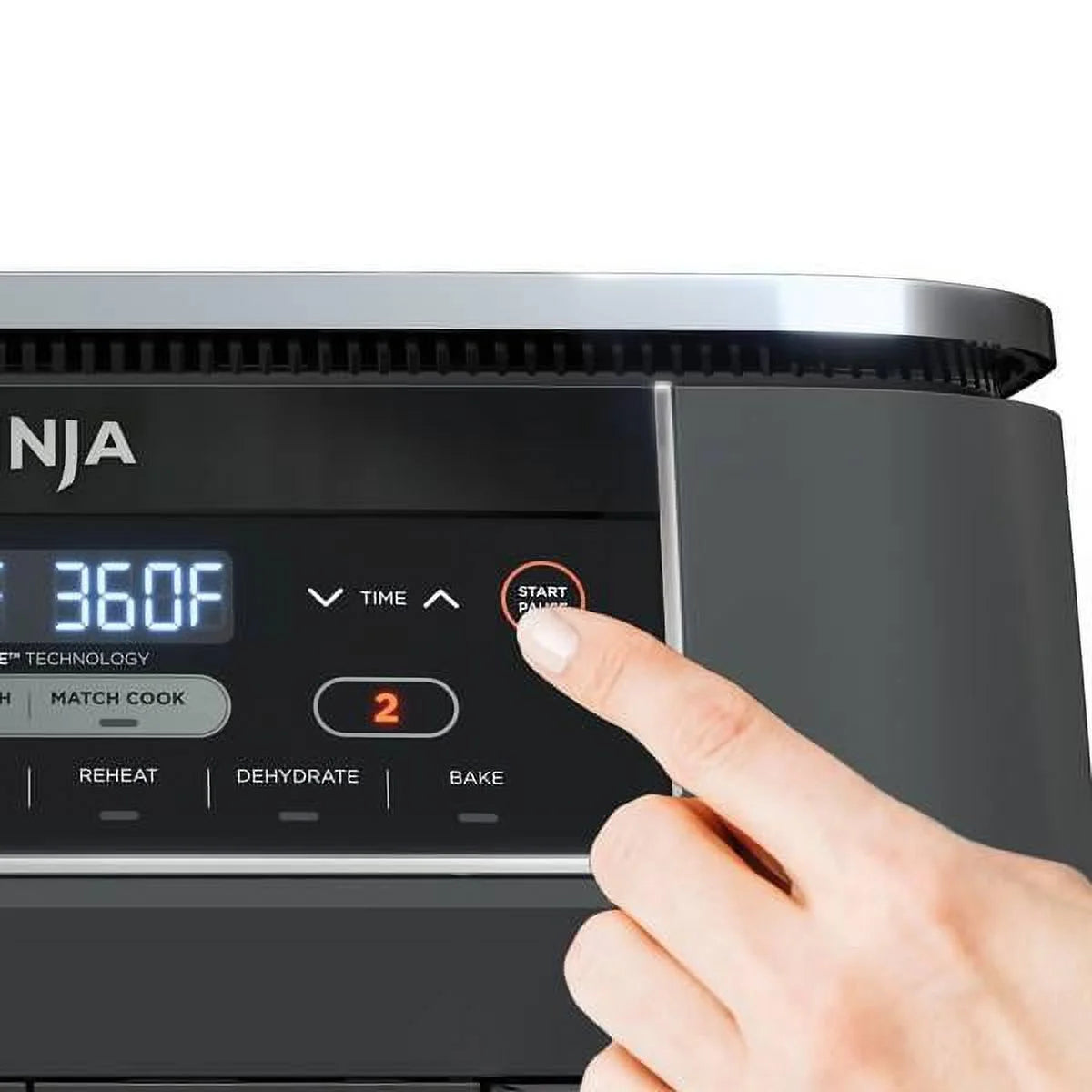 Ninja Foodi 8 qt 2-Basket Air Fryer, 6-in-1 with DualZone Technology