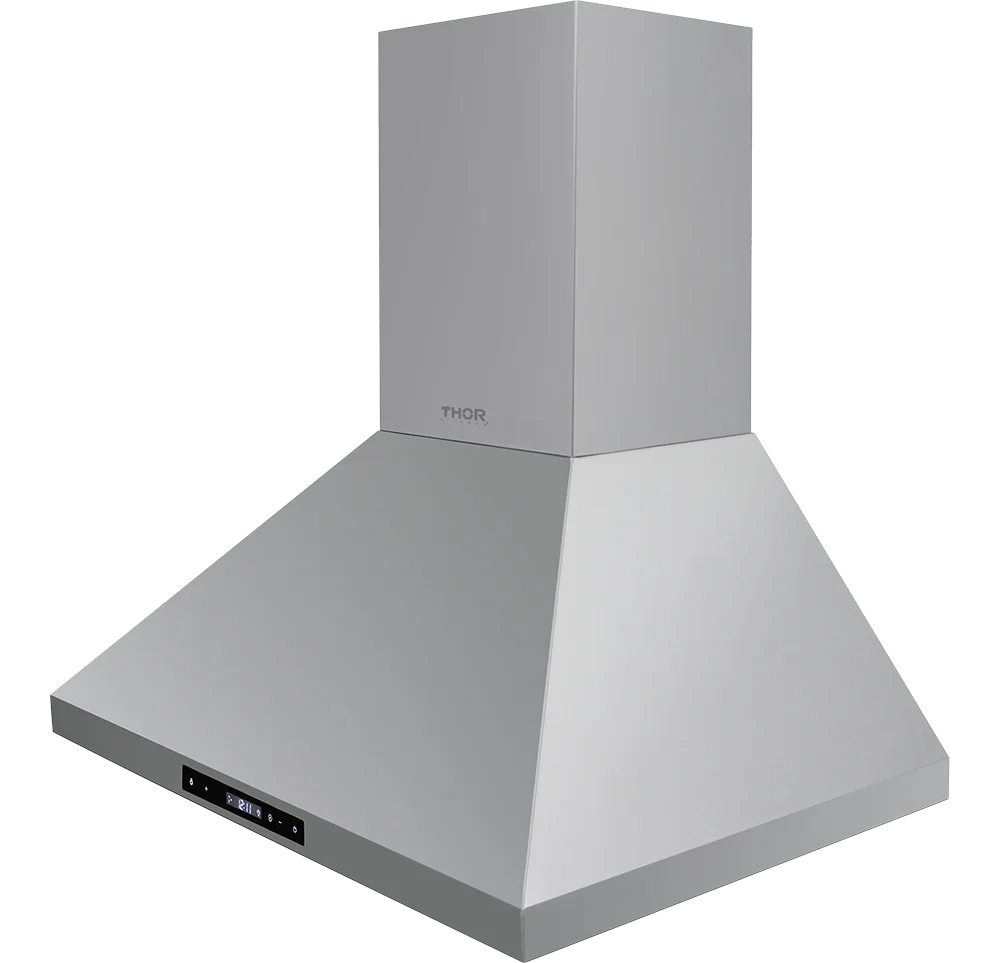 Thor Kitchen Hrh3007 600 Cfm 30" Wide Wall Mounted Range Hood - Stainless Steel