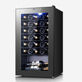 Yeego Wine Refrigerator Cooler, 34 Bottle Small Wine Fridge, Mini Freestanding Wine Cellars for Home, Office