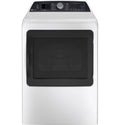 Ge Profile Ptd70eb Ge Profile 27" Wide 7.4 Cu. Ft. Electric Dryer - White on White with