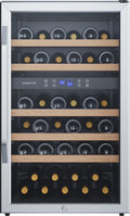 Edgestar Cwf380dz 20" Wide 38 Bottle Capacity Free Standing Wine Cooler - Stainless Steel