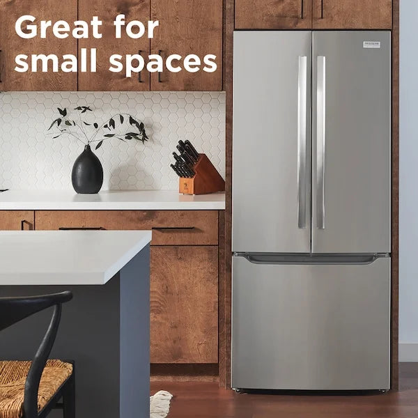 Frigidaire Gallery 20 Cu. Ft. Standard-Depth French Door Refrigerator, Stainless Steel