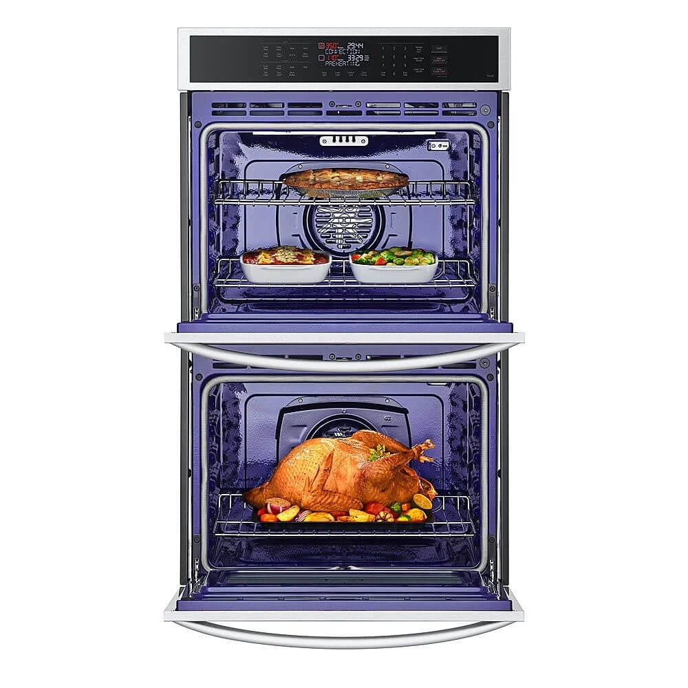 LG WDEP9423F 30 inch Stainless Steel Smart Convection Double Wall Oven