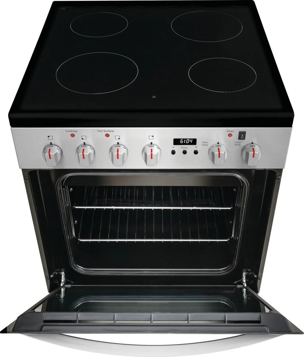 Frigidaire Fcfe2425a 24" Wide 1.9 Cu. Ft. Free Standing Electric Range - Stainless Steel