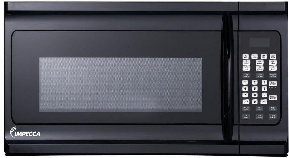 Impecca OM-1600W 30" Over the Range Microwave with 1.6 cu. ft. Capacity; 1000 Watts Cooking Power; 300 CFM and Child Lock in White