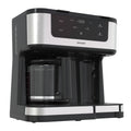 Savour Dual Coffee Maker, 12-Cup and K-Cup Single Serve Coffee Machine, Black