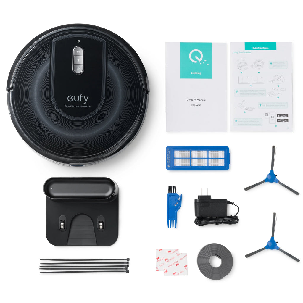 eufy RoboVac G30 Verge, Robot Vacuum with Home Mapping, 2000Pa Suction, Wi-Fi, Boundary Strips