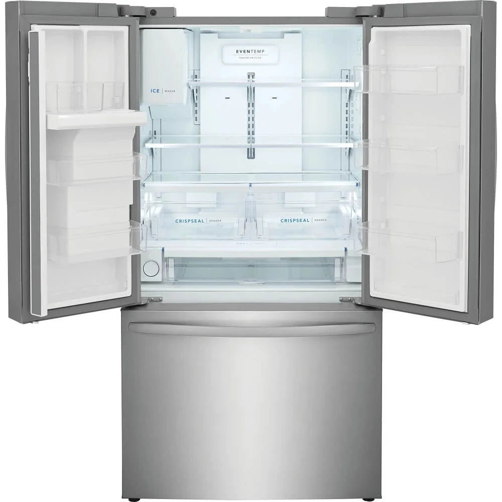 Frigidaire FRFS2823AS 28 Cu. Ft. Standard-Depth French Door Refrigerator, Stainless Steel