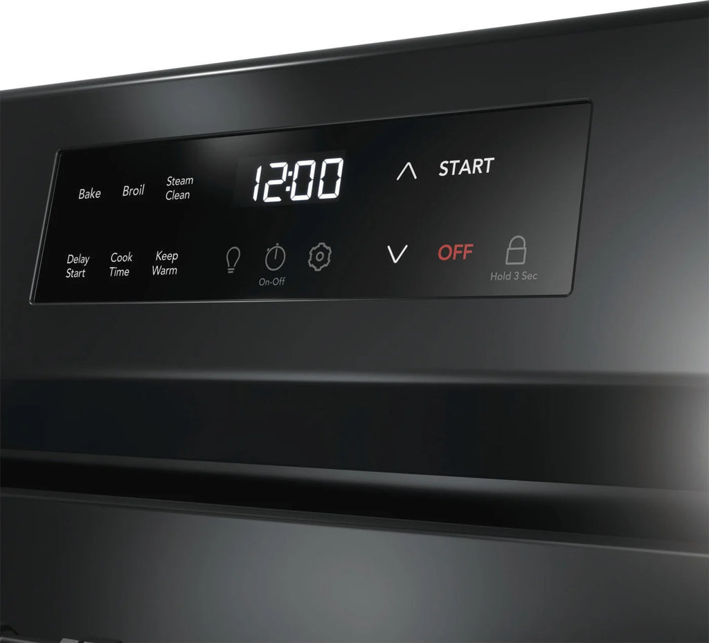 Frigidaire FCRG3062AS 30" Gas Range with Steam Clean, Stainless Steel