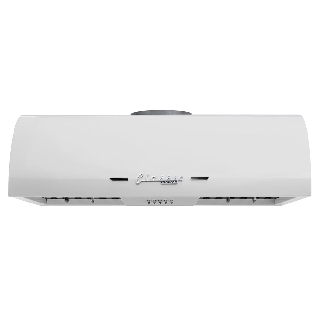 Unique Classic Retro 30" Under Cabinet Range Hood with 700 CFM and LED Lighting 110 volts