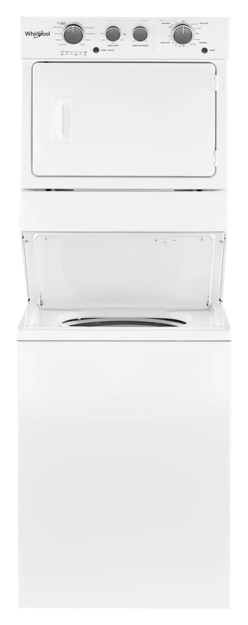 3.5 cu.ft Electric Stacked Laundry Center 9 Wash cycles and AutoDry?