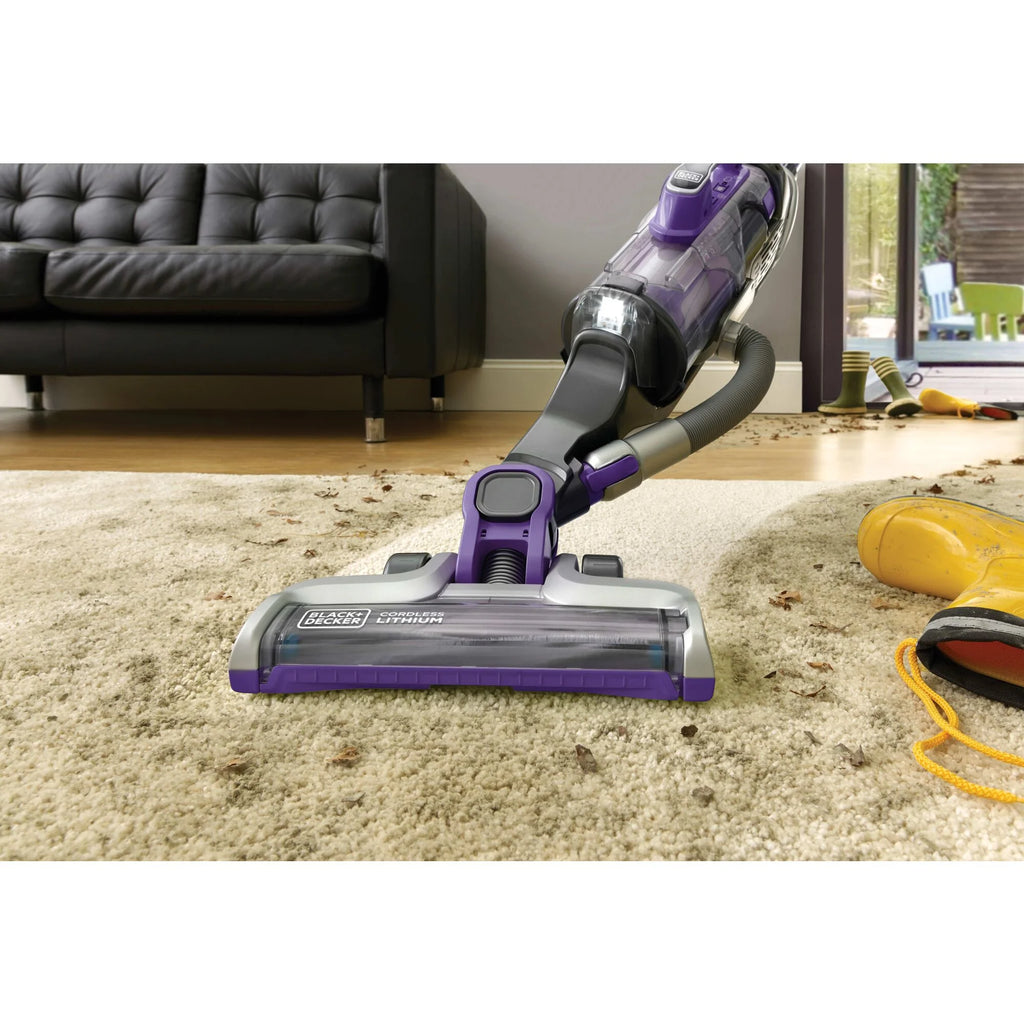 BLACK+DECKER  20V Cordless Upright Vacuum, (HCUA525JPK)