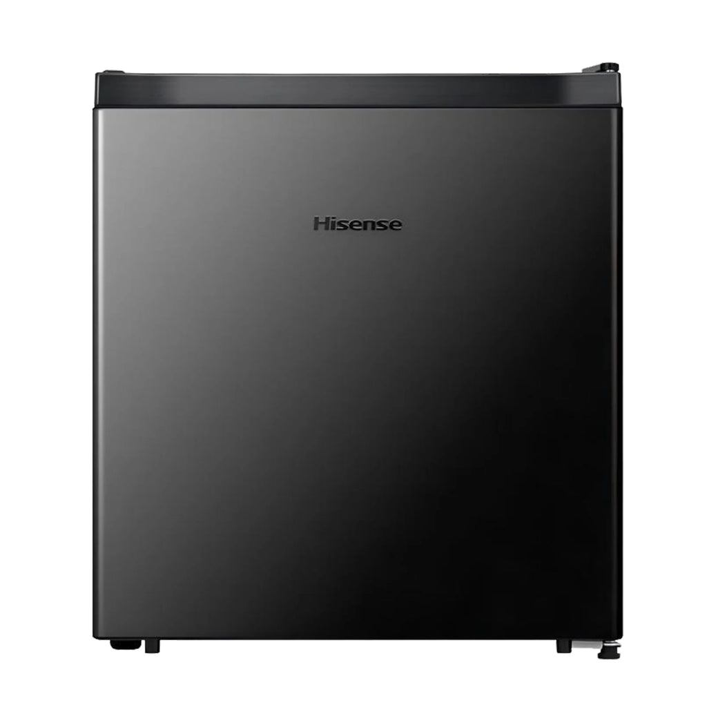 Hisense 1.6 Cu ft Single Door Mini Fridge, Black, Energy Star, 1 Year Warranty, WMS017M6XBE New