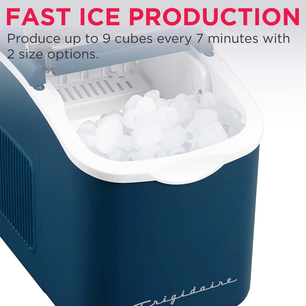 Frigidaire, 26 Lbs. Ice Maker, Bullet Shaped Ice, Rgwhite