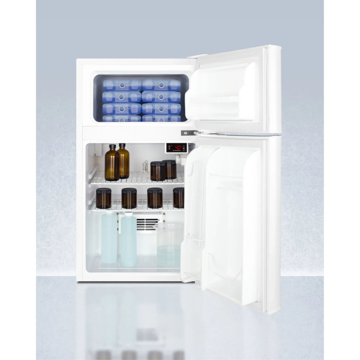 Summit Appliance AGP34RF 19 in. Wide & 3.2 cu ft. General Purpose Refrigerator-Freezer, White